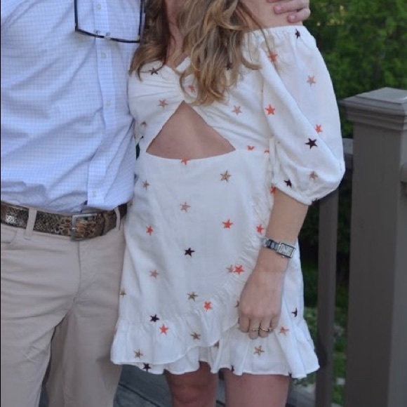 Embroidered Star Majorelle dress - Picture 4 of 4